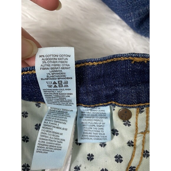 Lucky Brand Sofia Boot Jeans Womens Blue Size 6/28 Stretch Pockets Mid Rise - Picture 9 of 16